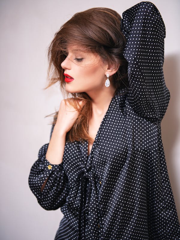 Estelle Silk Collar Blouse